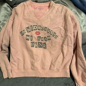 Pink Graphic Sweatshirt